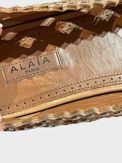 Ballerines Alaia beiges T.37,5