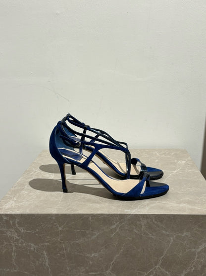 Sandales Dior bleues T.37