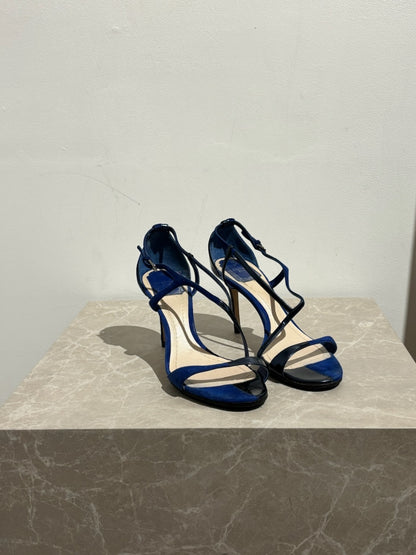 Sandales Dior bleues T.37