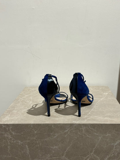 Sandales Dior bleues T.37