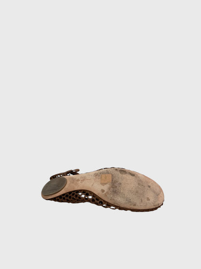 Ballerines Gianvito Rossi marron T.37,5