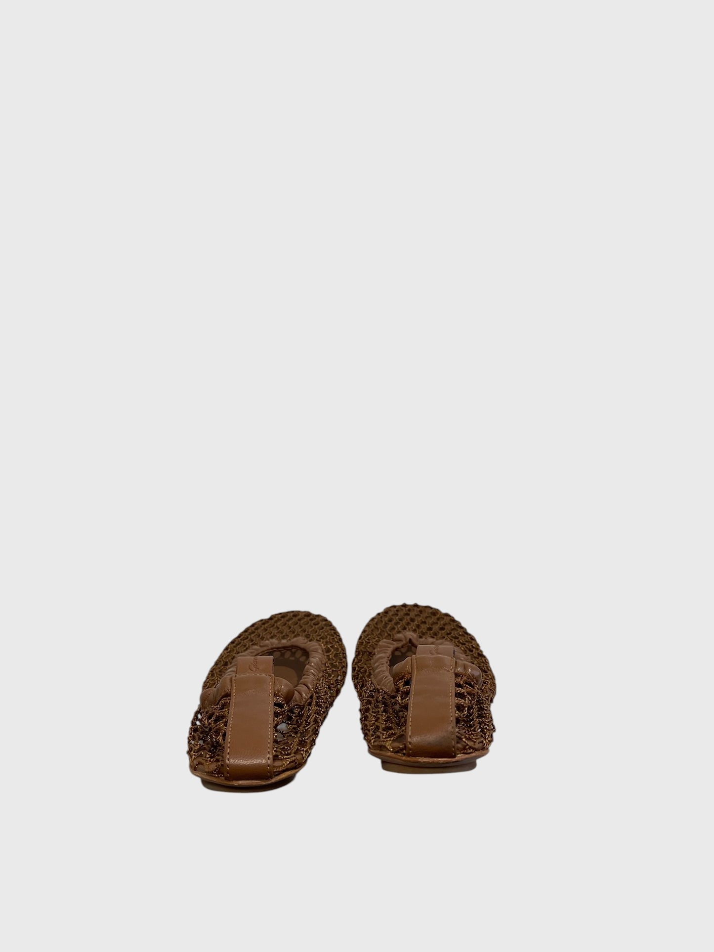 Ballerines Gianvito Rossi marron T.37,5