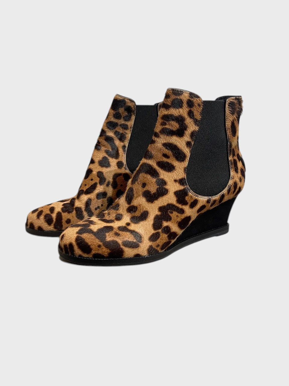 Bottines Fendi léopard T.38