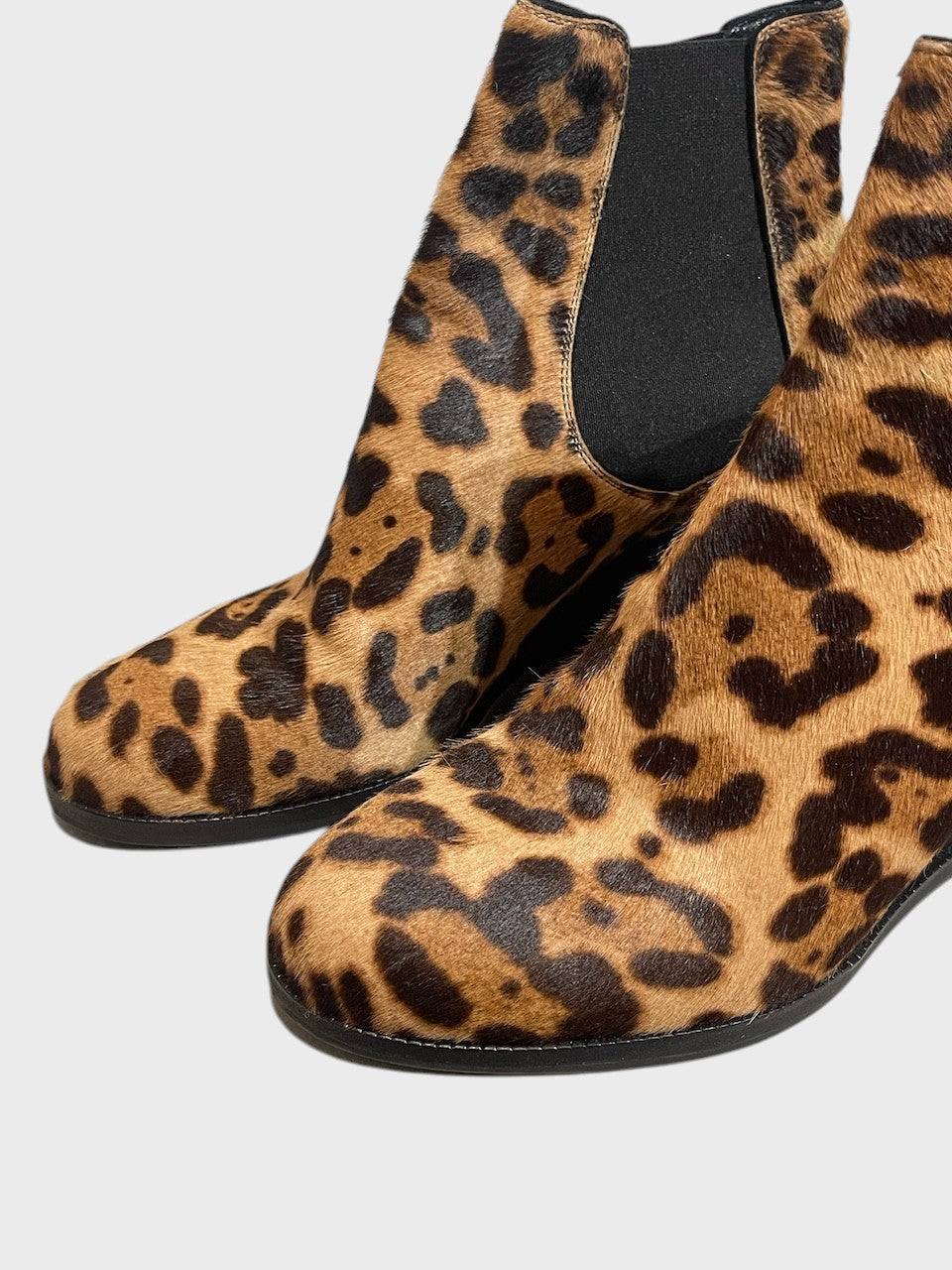 Bottines Fendi léopard T.38