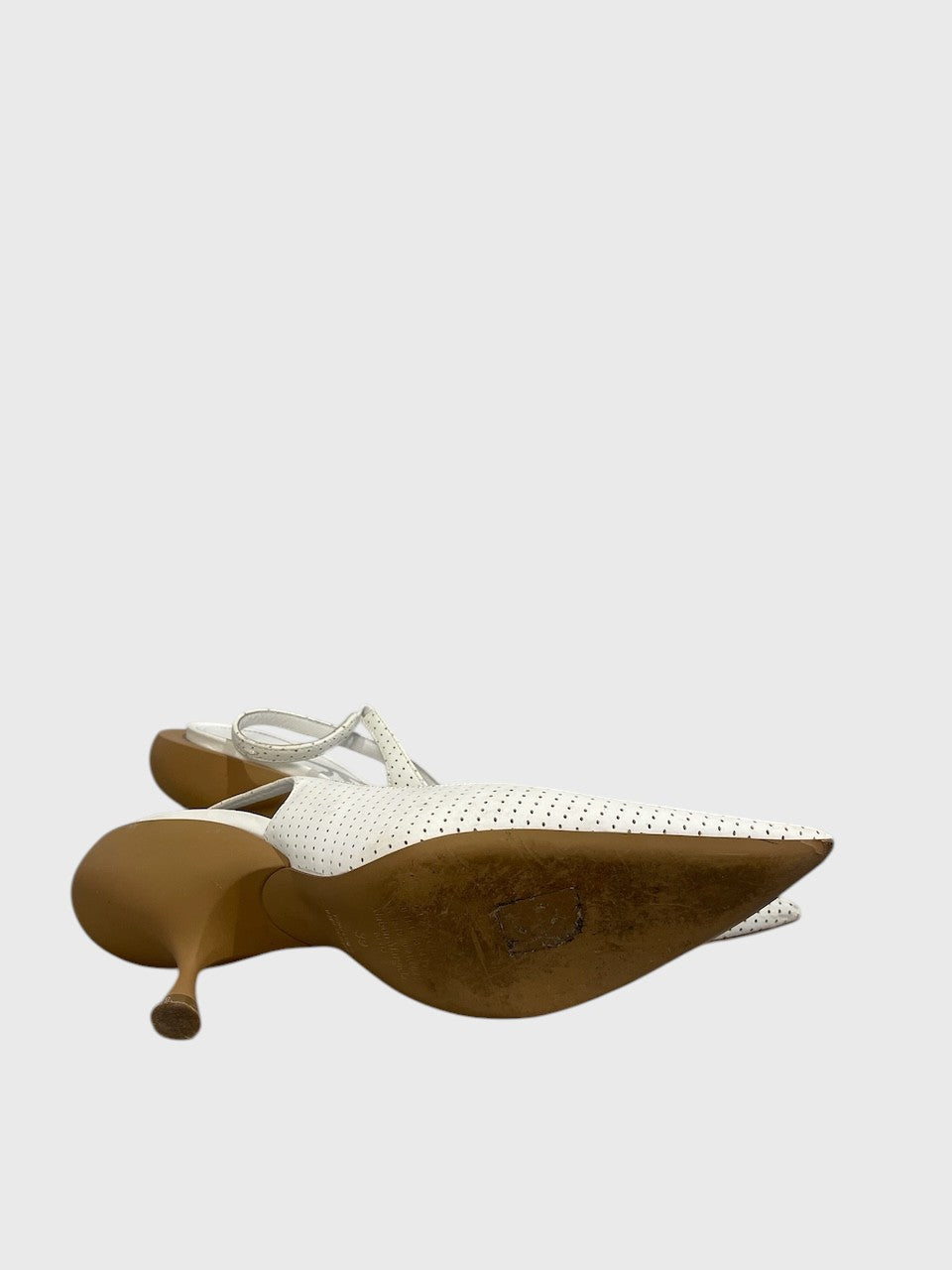 Escarpins Maison Margiela blancs T.39