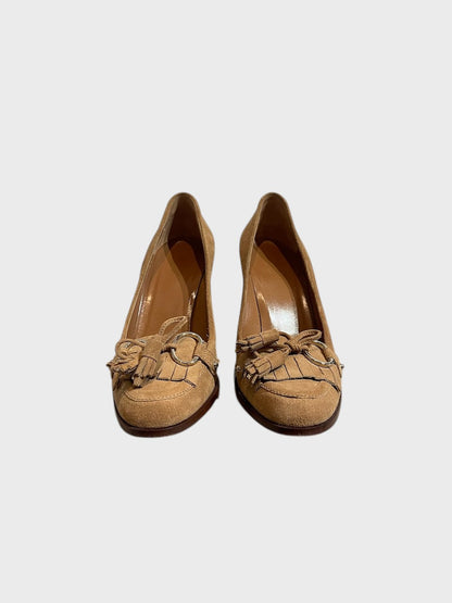 Escarpins Gucci beiges T.37,5