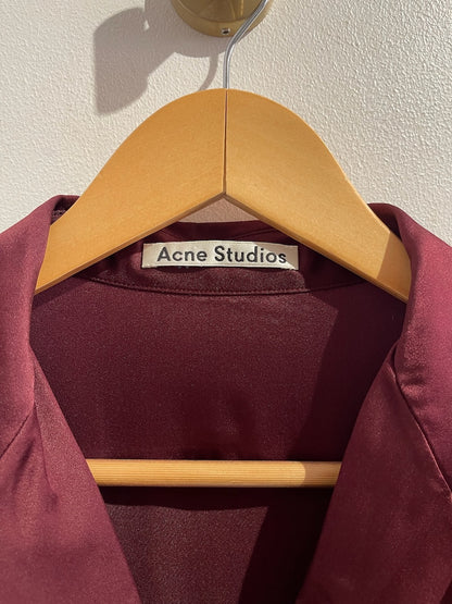 Chemise Acne Studios bordeaux T.36