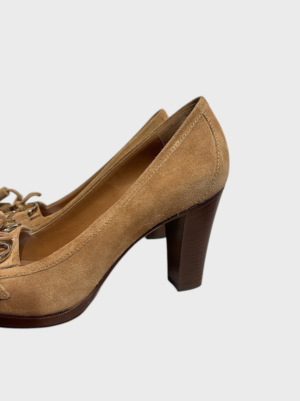 Escarpins Gucci beiges T.37,5