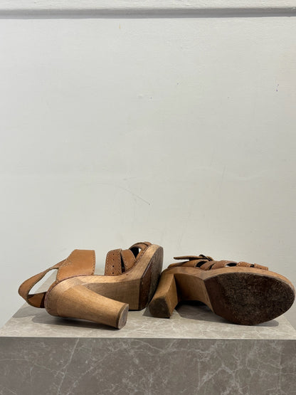 Sandales Chloé camel T.37