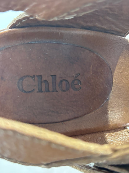 Sandales Chloé camel T.37