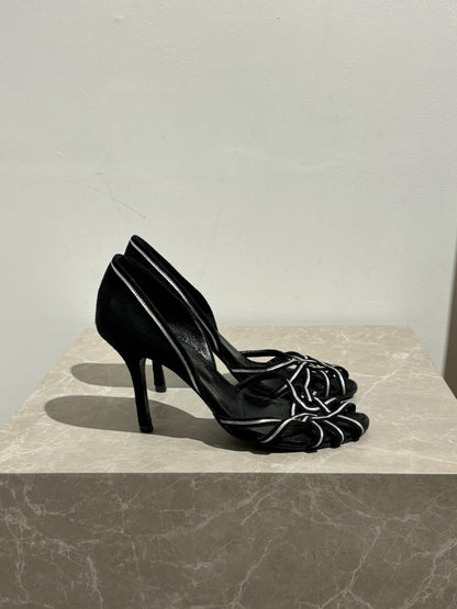 Sandales Dior noires T.37