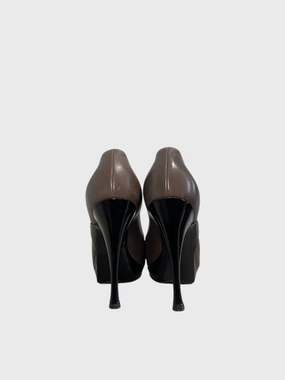 Escarpins Celine marron T.37