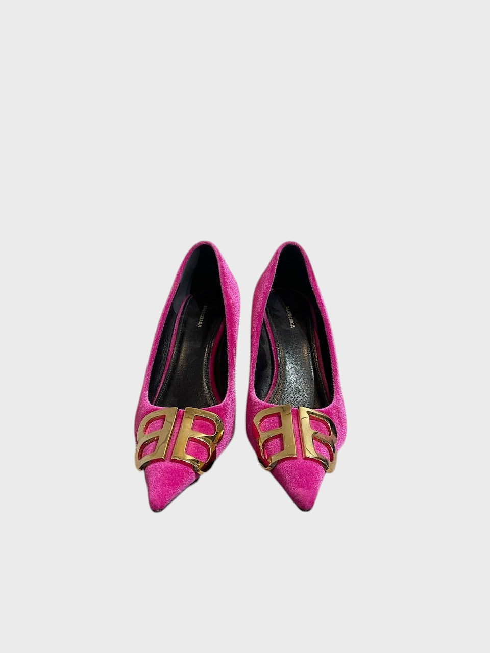 Escarpins Balenciaga roses T.36,5