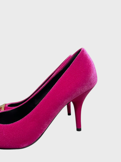 Escarpins Balenciaga roses T.36,5