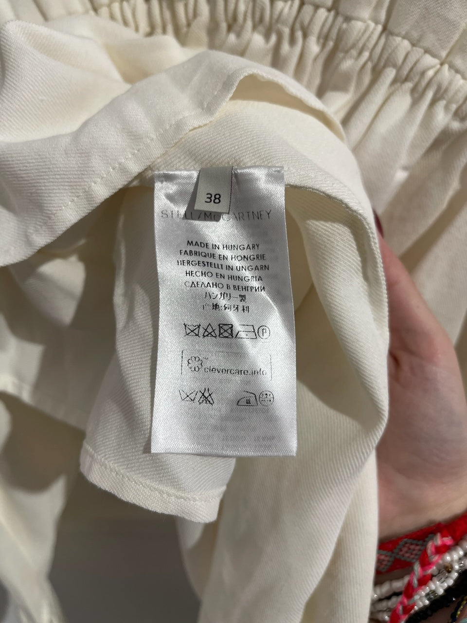 Top Stella McCartney blanc T.34