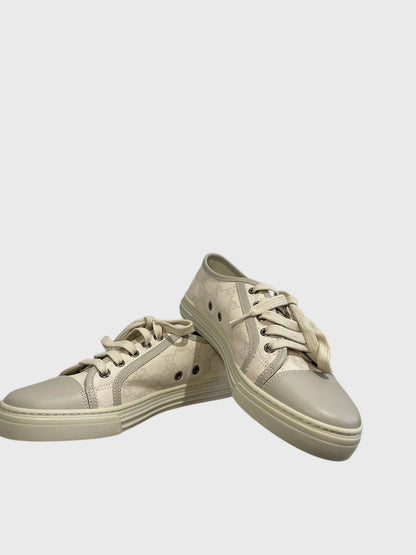 Baskets Gucci beiges T.36