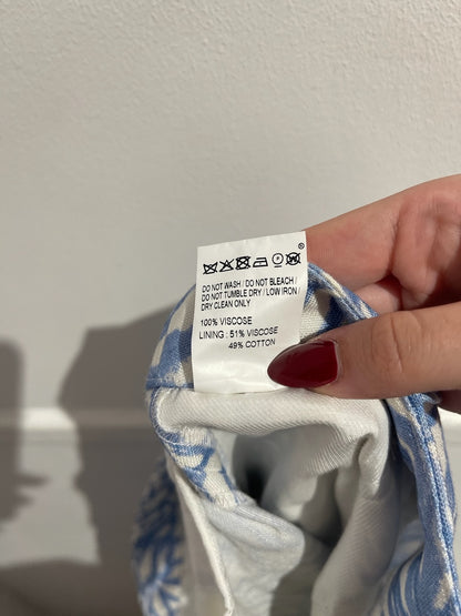 Jupe-culotte Jacquemus bleue T.34