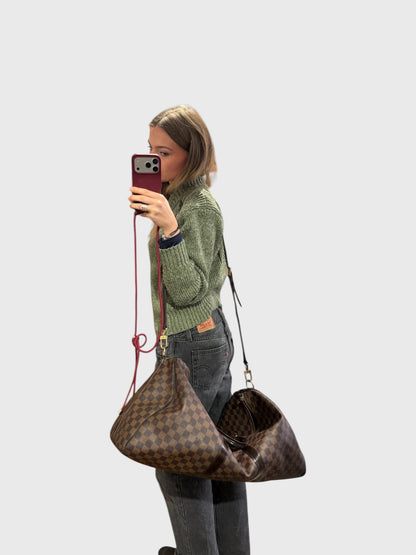 Sac Louis Vuitton Keepall Damier 55