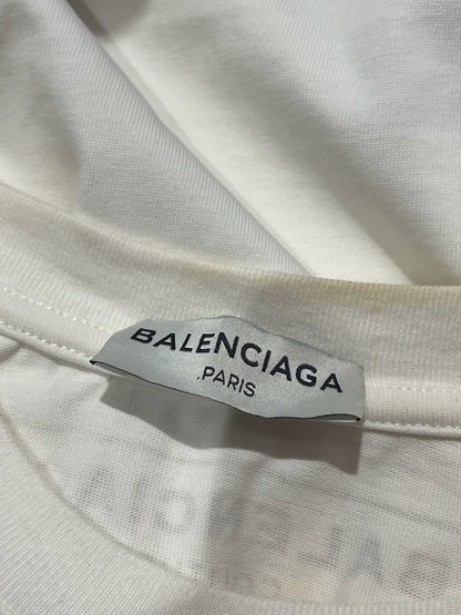 T-shirt Balenciaga blanc T.S