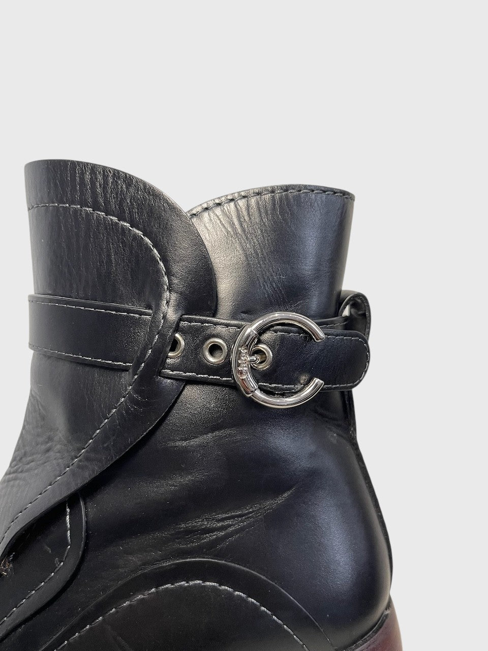 Bottines Chloé noires T.37,5