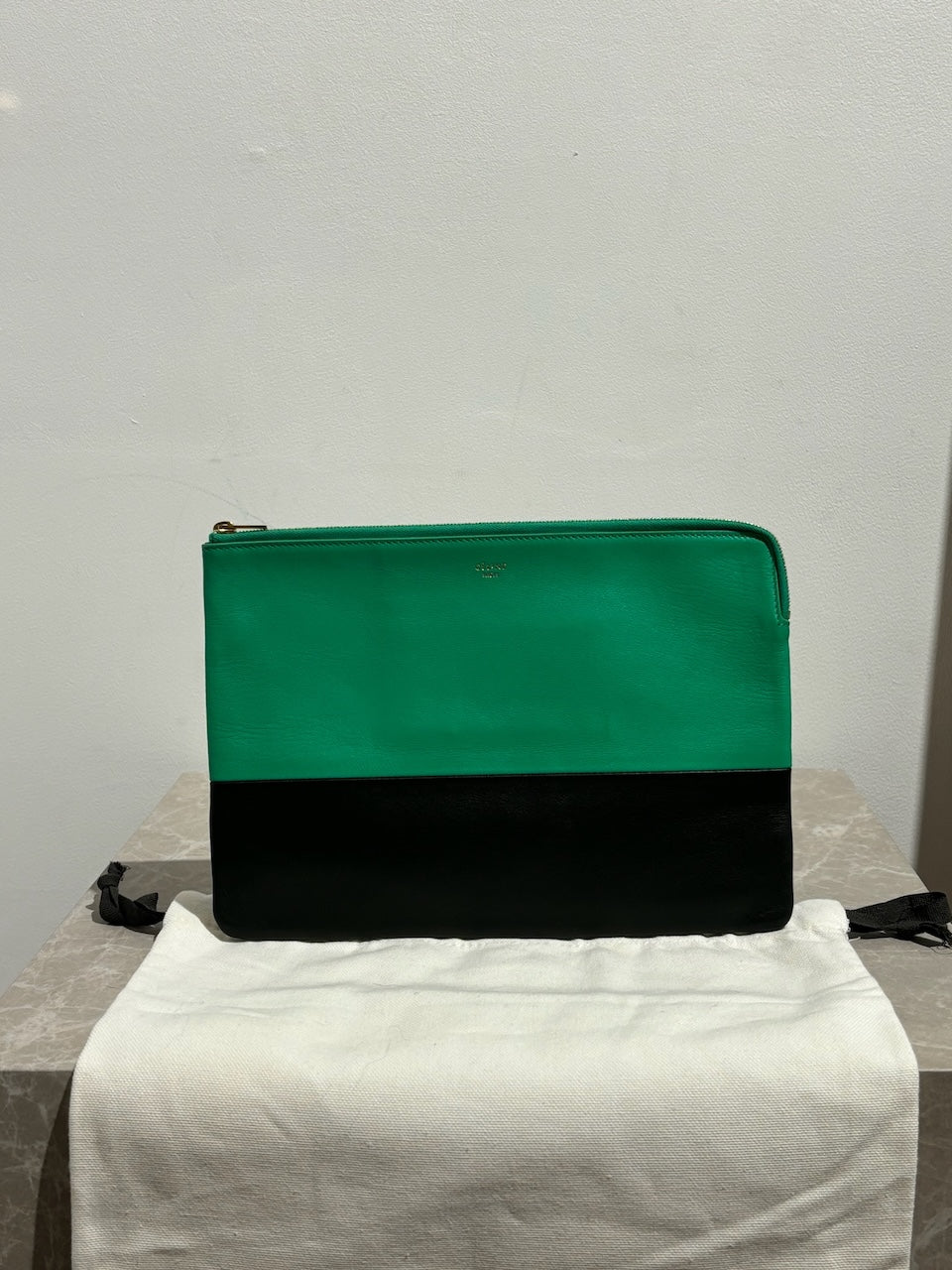 Pochette Celine bicolore