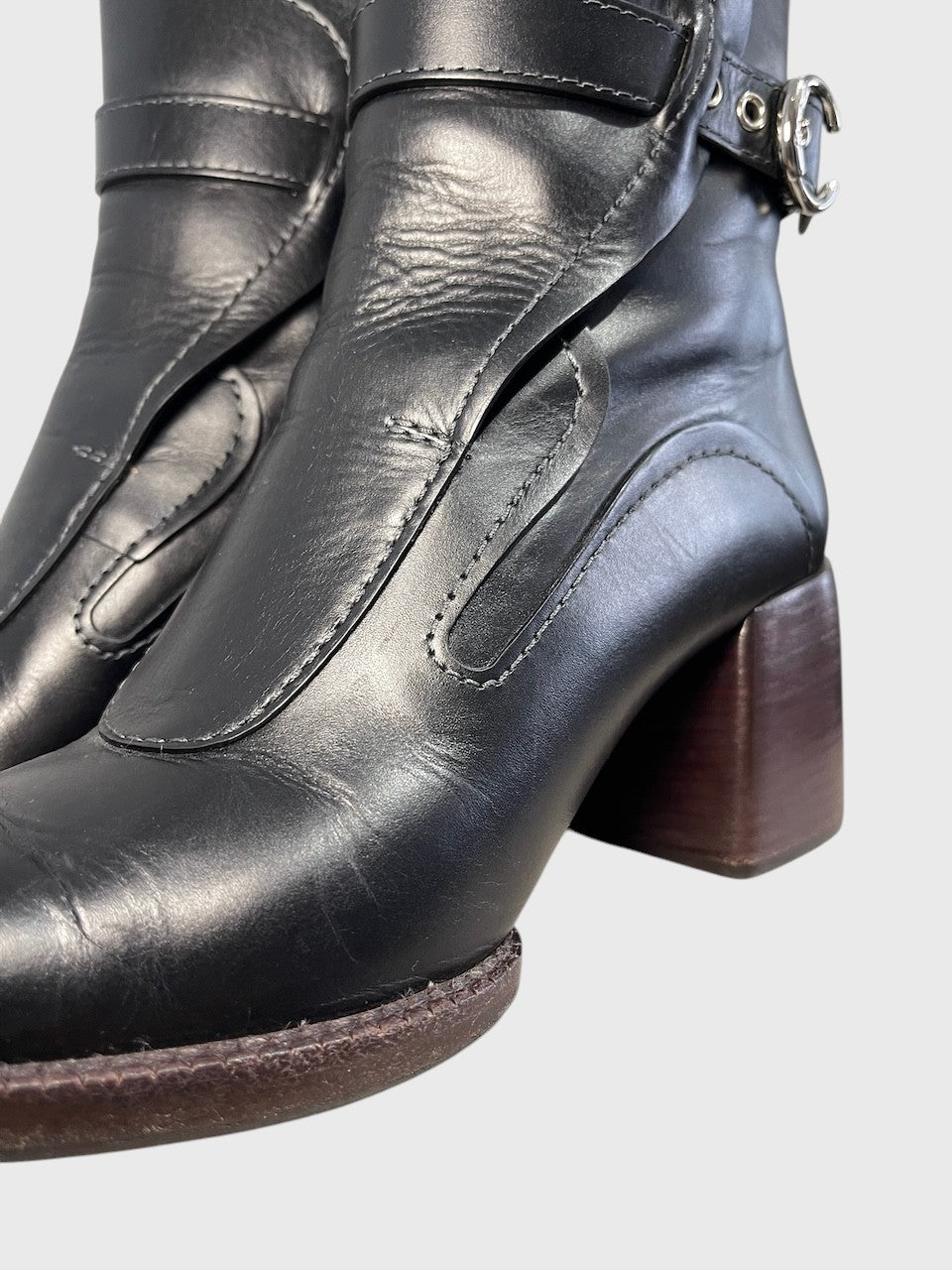 Bottines Chloé noires T.37,5