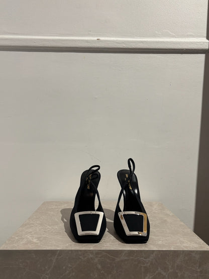 Escarpins Saint Laurent Avenue T.39,5 NEUFS
