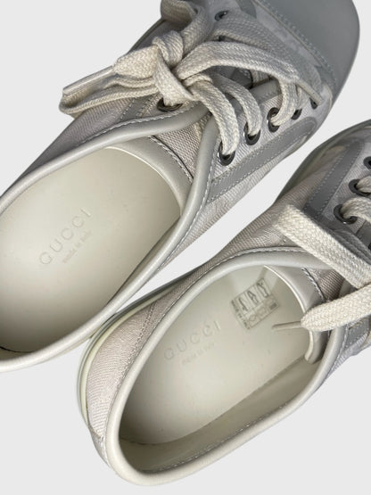 Baskets Gucci beiges T.36