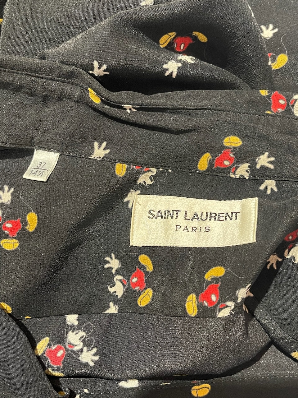 Chemise Saint Laurent Mickey T.S