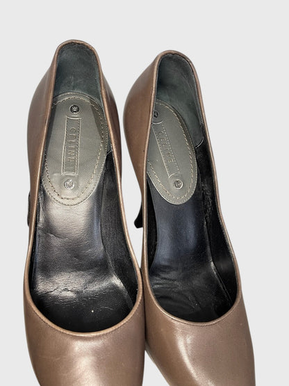 Escarpins Celine marron T.37