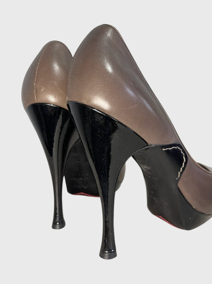 Escarpins Celine marron T.37
