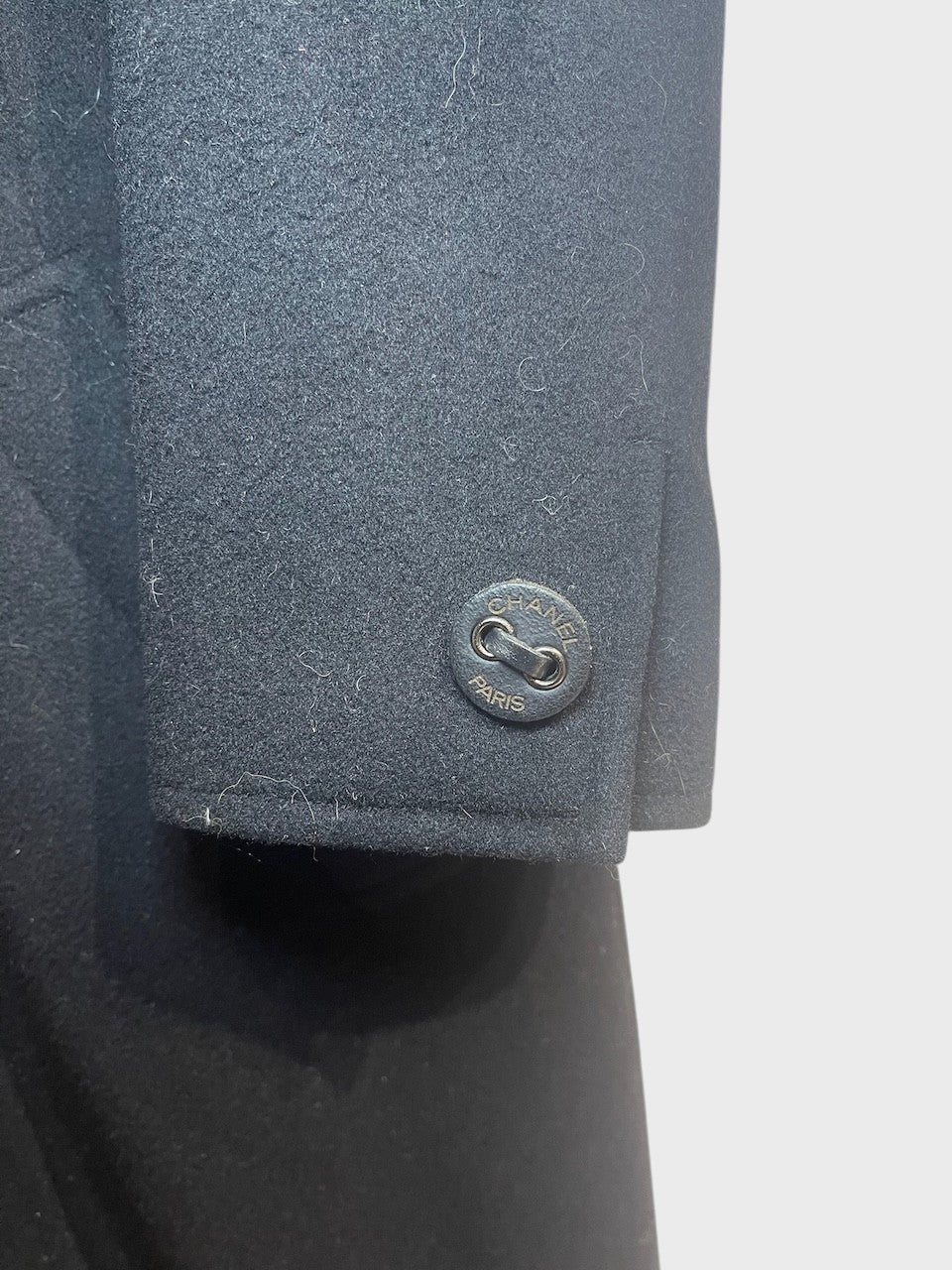 Manteau Chanel noir T.34