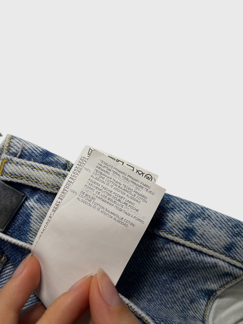 Jeans Maison Margiela bleu T.38