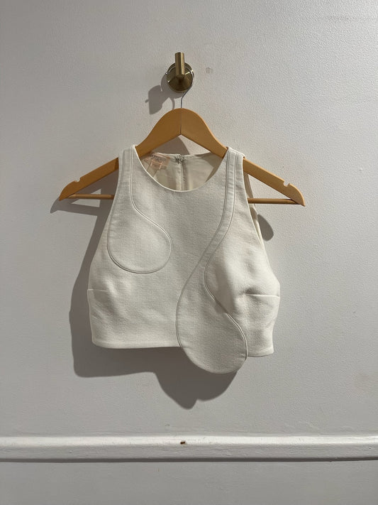 Top Giambattista Valli blanc T.34