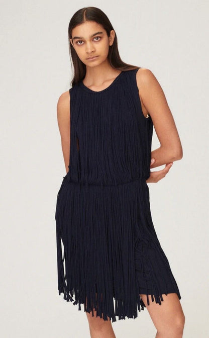 Robe Lanvin bleu marine T.M