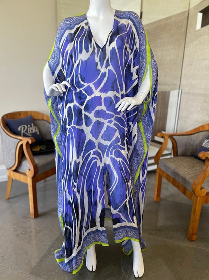 Robe Roberto Cavalli bleue T.M