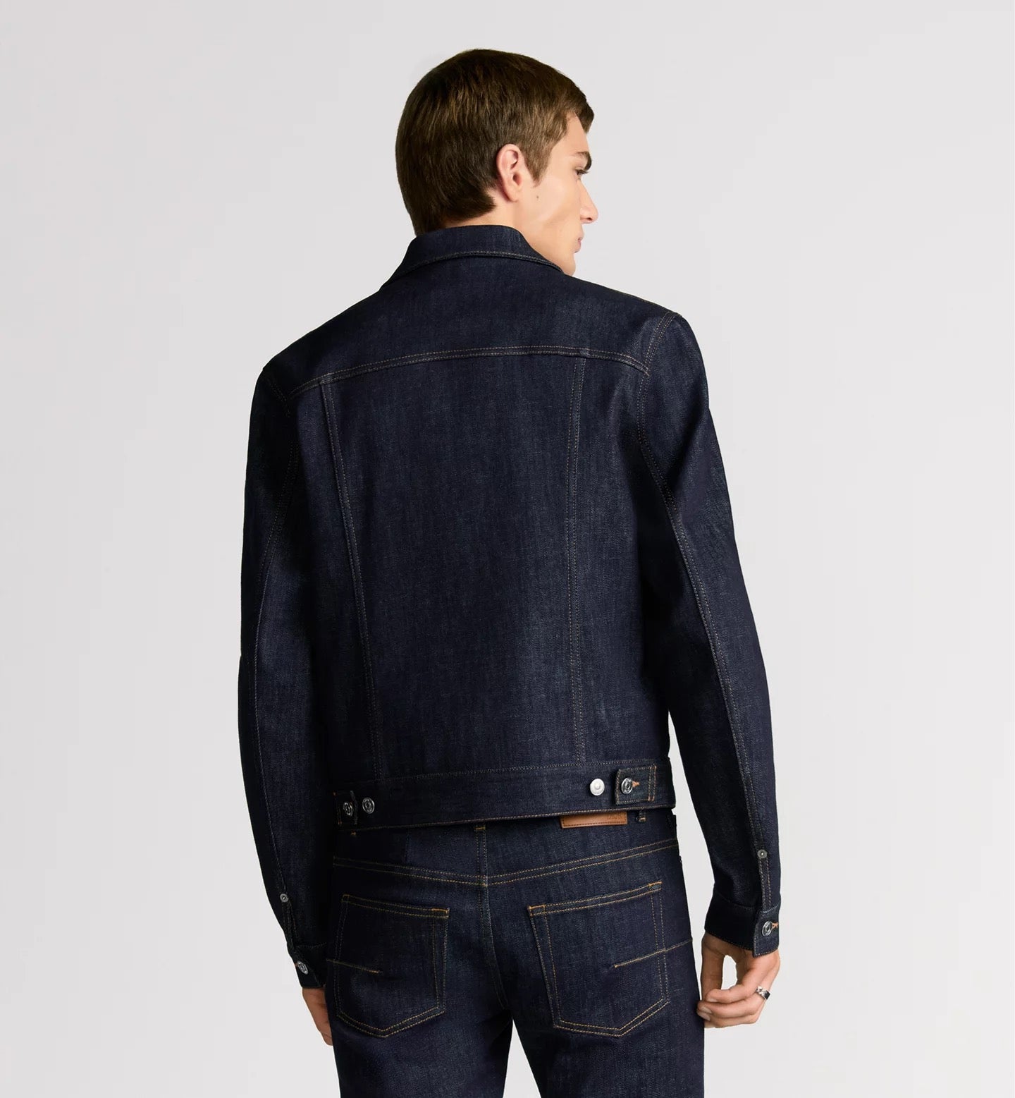 Veste en jeans Dior Oblique T.50