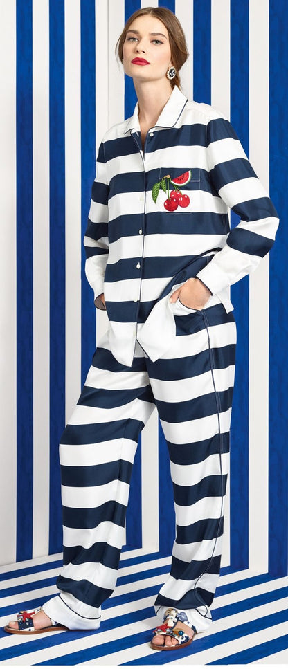 Ensemble Dolce & Gabbana rayé T.38-40