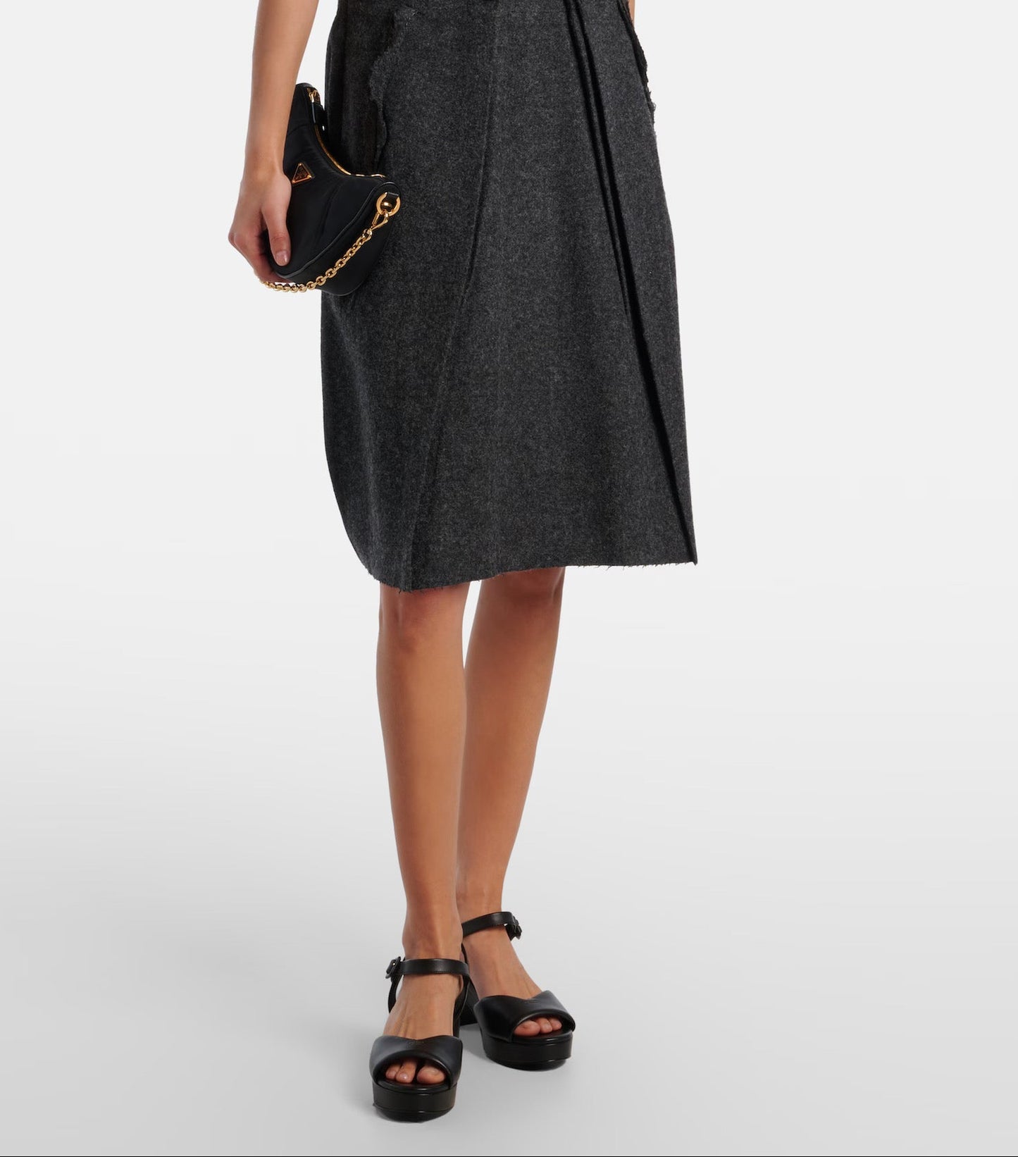 Sandales Prada noires T.37