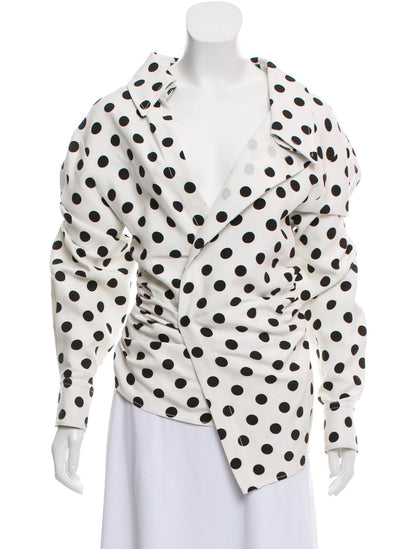 Chemise Jacquemus à pois T.36