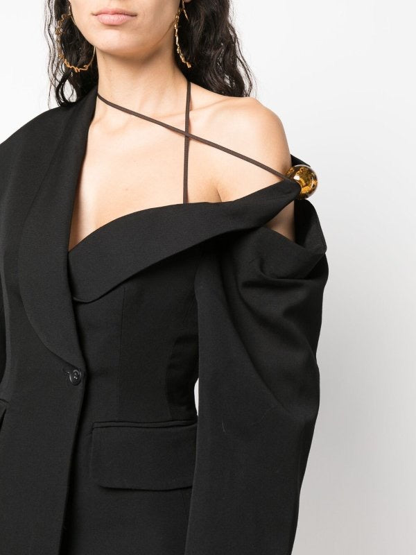 Veste Jacquemus noire T.34
