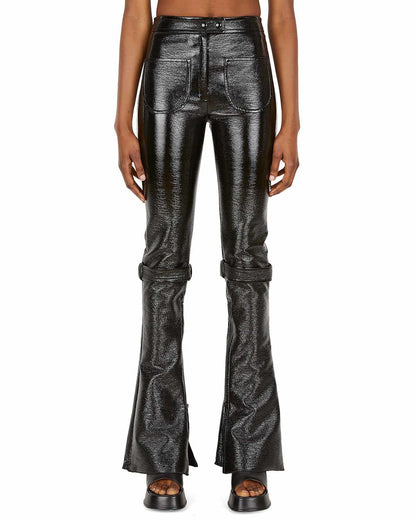 Pantalon Courrèges vinyle T.40