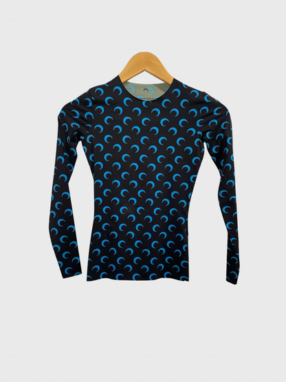 Top Marine Serre noir T. XS