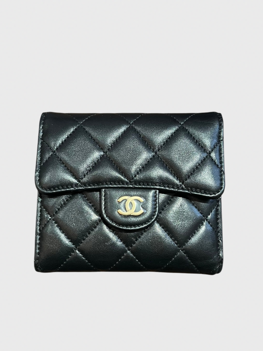 Portefeuille Chanel noir Timeless