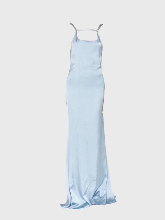 Robe Jacquemus bleue T.38