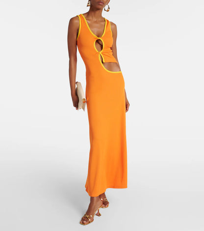 Robe Christopher Esber orange T.38