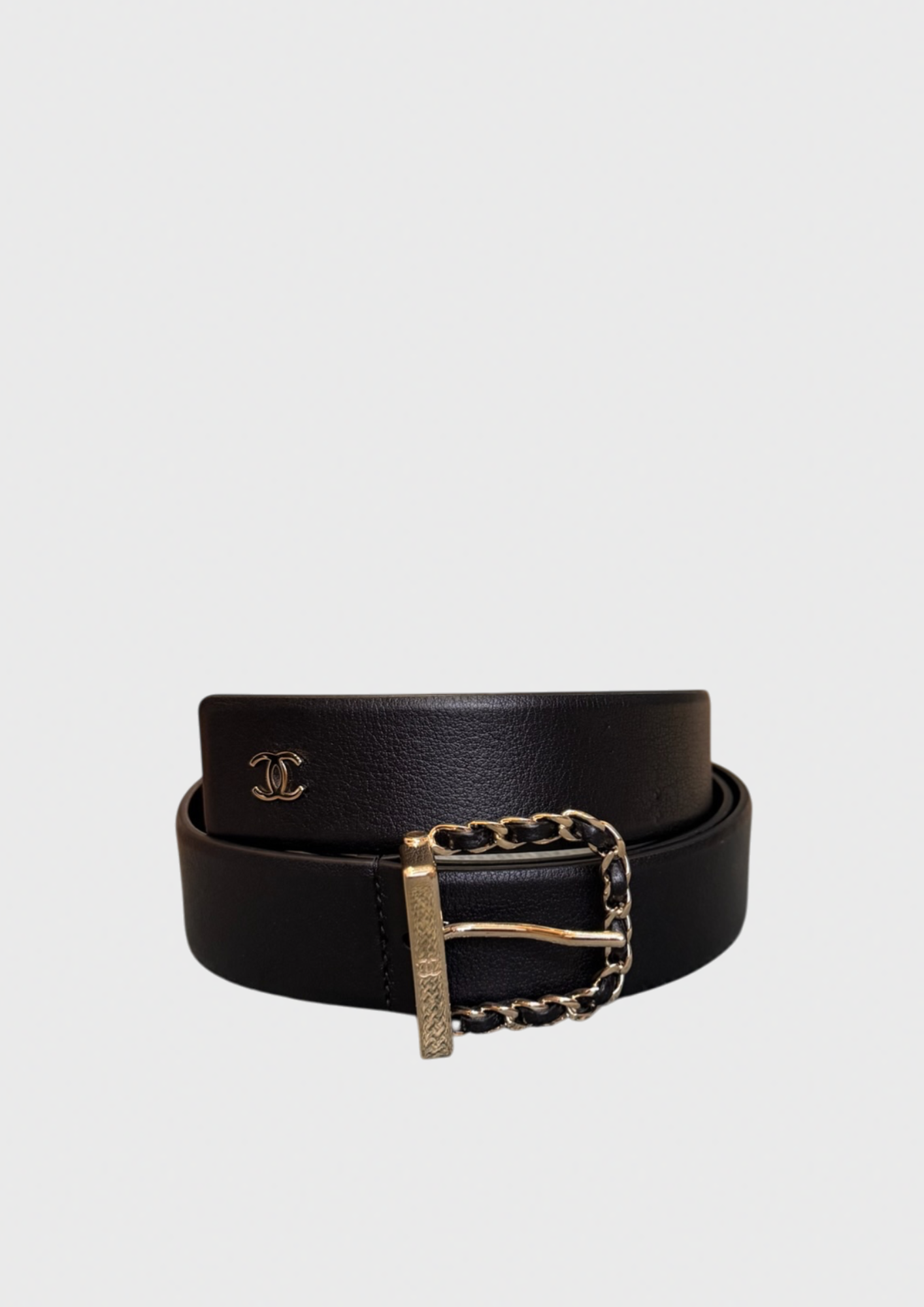 Ceinture Chanel Noir