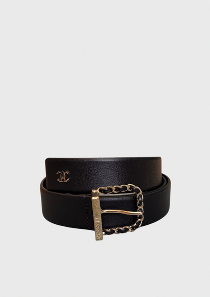 Ceinture Chanel Noir