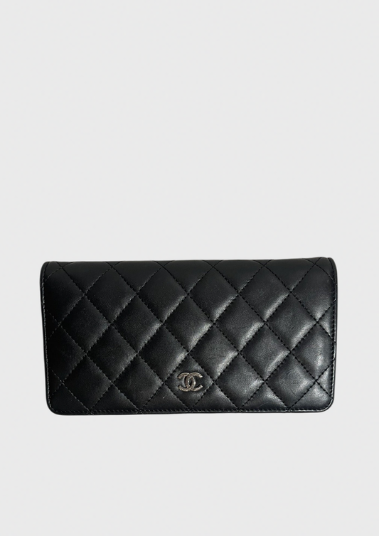 Portefeuille Chanel noir