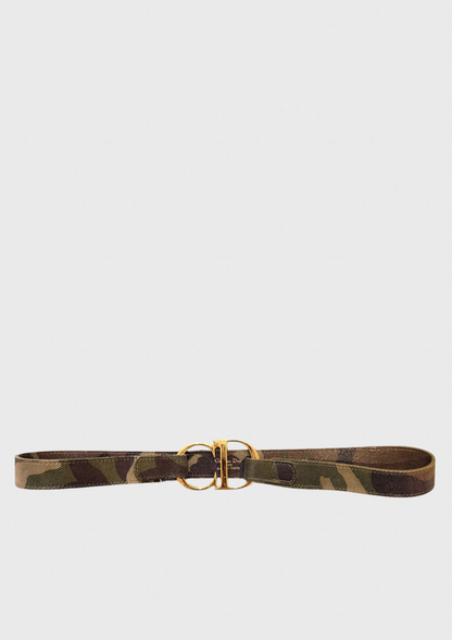 Ceinture Dior camouflage T.80
